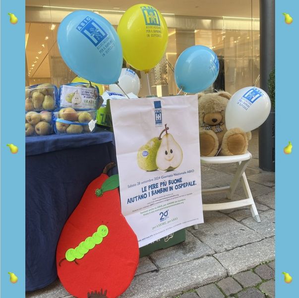 🍐 Cestini di pere e solidarietà alla Giornata Nazionale di ABIO UDINE🍐