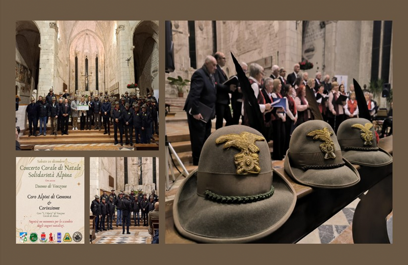🎶🎄Concerto corale di Natale e solidarietà Alpina per ABIO UDINE💙✨