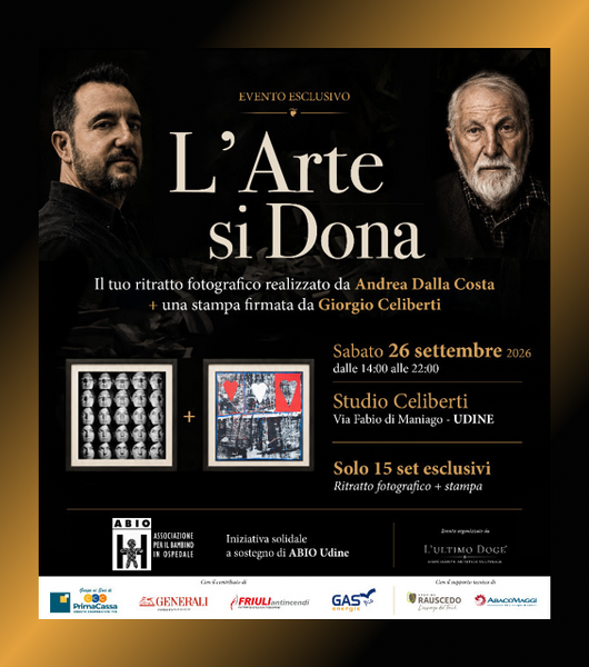 🎨L’Arte si Dona: arte e solidarietà a sostegno di ABIO UDINE💙